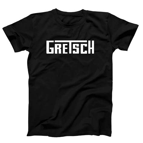 Gretsch Logo Guitars Music Mans T Shirt Tee