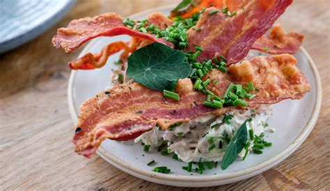 Frokostbord på Strandmøllekroen Spis i Byen