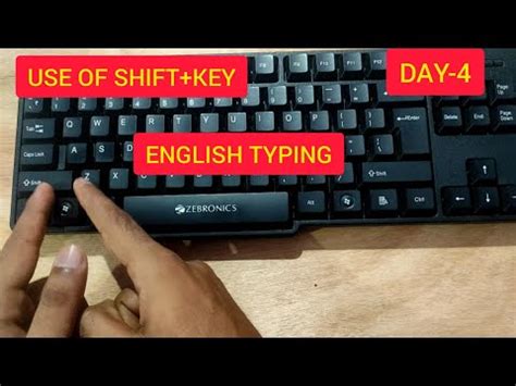 English typing Use of shift key shift key ka use कय krte hai