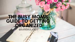 The Busy Moms Guide To Getting Organized Business And Body