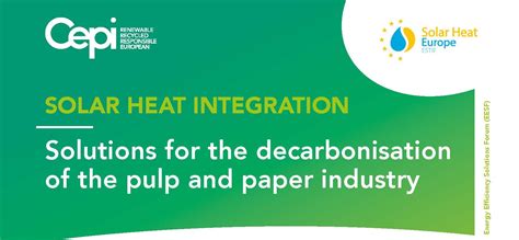 Solar Heat For The Decarbonisation Of The Pulp And Paper Industry