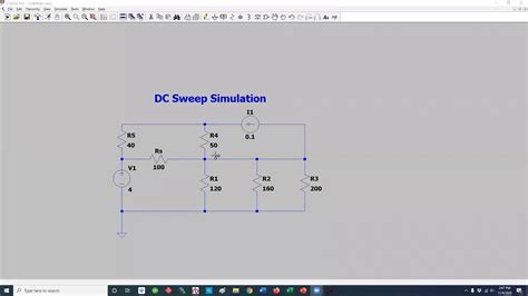 LT Spice DC Sweep Simulation YouTube