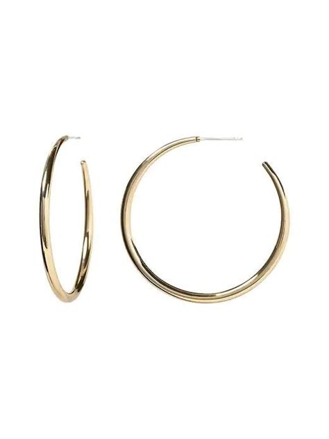 Everyday Hoop Earrings With 10k Gold Cute And Trendy Stocking Stuffers From Banana Republic