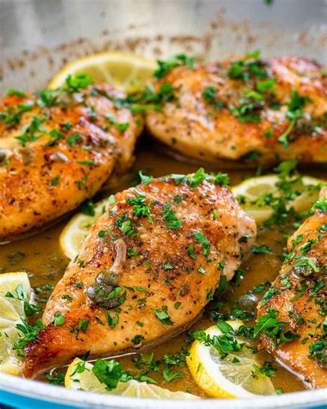 Lemon Chicken Piccata Jo Cooks