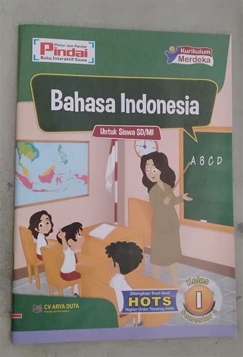 Buku Lks Pindai Kurikulum Merdeka Cv Arya Duta Hots Bahasa Indonesia