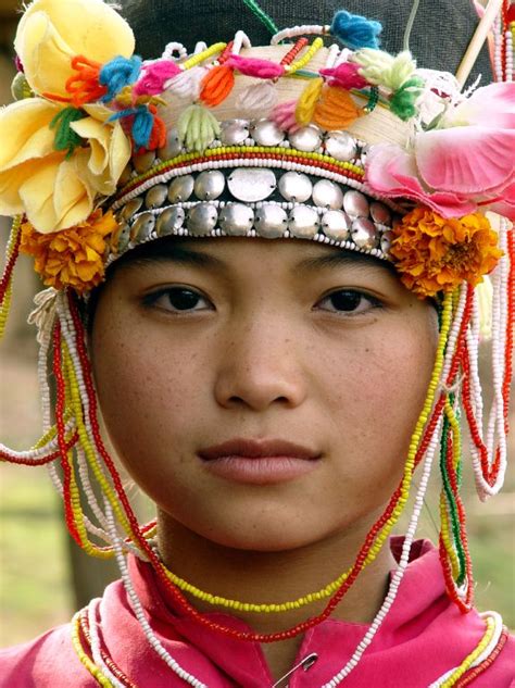 Young Akha Woman Worlds Beautiful Women Beauty Around The World Laos