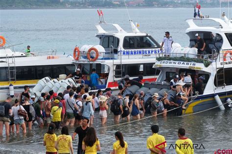 Penyeberangan Ke Pulau Nusa Lembongan Dan Nusa Penida Antara News