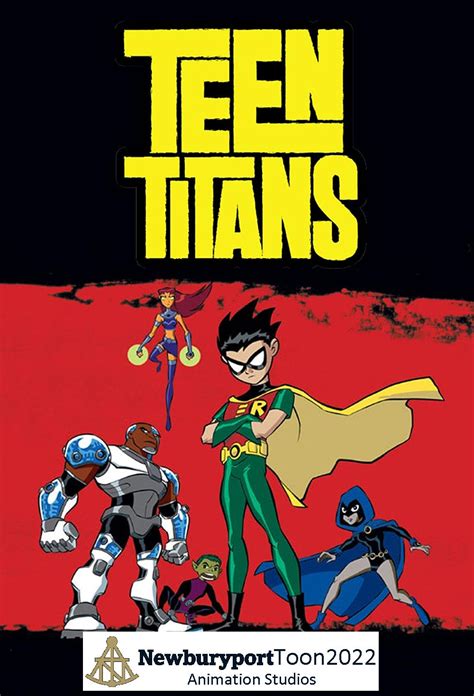 Teen Titans Nbptt2022 Poster By Newburyporttoon2022 On Deviantart