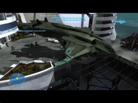 Halo Reach Secret Rideable Pelican On Exodus Revisited Youtube