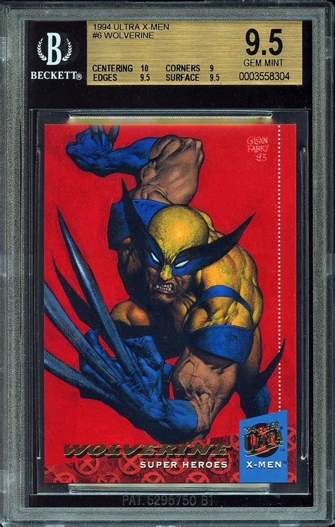 1994 Ultra X Men 6 Wolverine BGS 9 5 Michael Salter Flickr