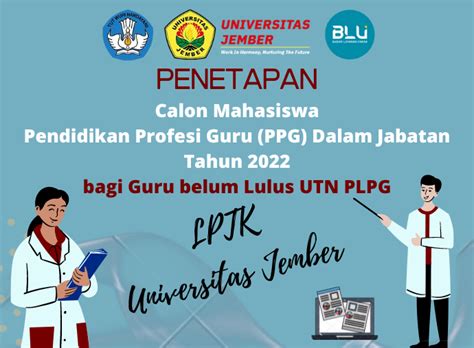 Penetapan Calon Mahasiswa Dan Mekanisme Lapor Diri PPG Dalam Jabatan