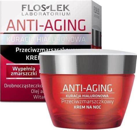 Krem Flos Lek Laboratorium Anti Aging Przeciwzmarszczkowy Kuracja