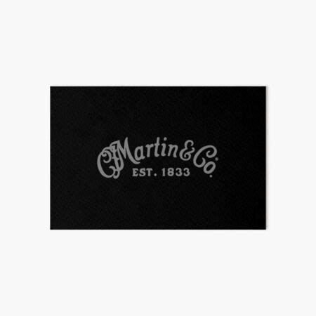 Logo Martin Guitars Logo Art Board Print For Sale By Niasrama