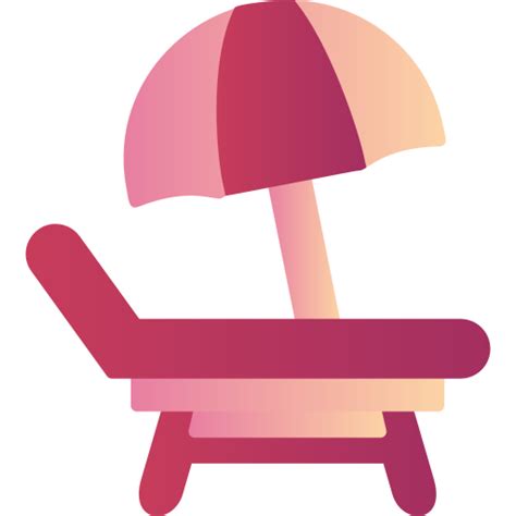 Beach Chair Free Icon