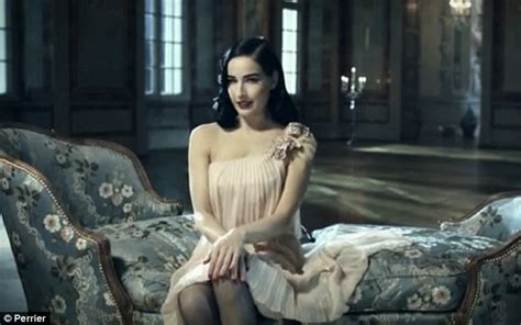 Cool Wfeeds Dita Von Teese Makes Sparkling Water Sexy In Raunchy New