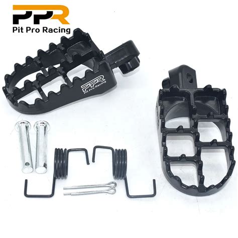 Motocicleta pé pegs repousa footpegs para xr50r crf50 crf70 crf80