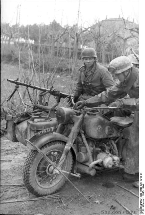 German Wwii Motorcycles