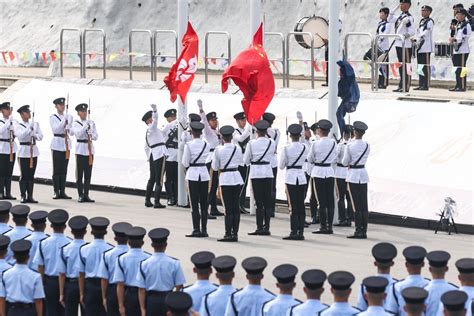 香港警察學院結業會操 社會 香港中通社