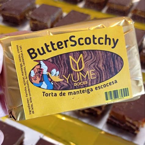 Torta De Manteiga Escocesa Unidade Butterscotchy Pica Pau Shopee