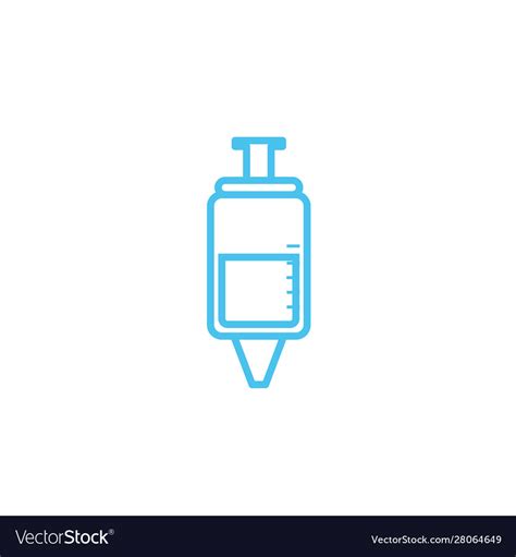 Water Bottle Line Style Icon Royalty Free Vector Image