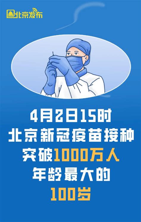 最新！北京新冠疫苗接种突破1000万人，年龄最大的100岁澎湃号·媒体澎湃新闻 The Paper