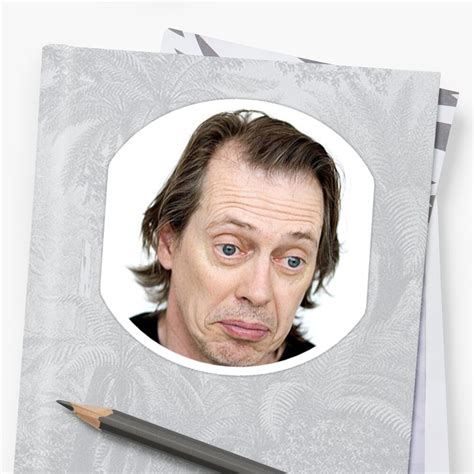 "Steve Buscemi Meme Funny!" Stickers by KiyomiShop | Redbubble