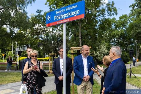 Skwer W Centrum Rzeszowa Dosta Imi Zdzis Awa Post Pskiego