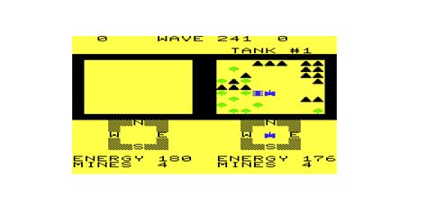 Screenshot Of Ultimate Tank VIC 20 1982 MobyGames