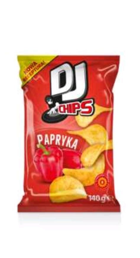 Chipsy DJ papryka 140G eSPOZYWCZY pl zakupy z dostawą do domu CAŁA