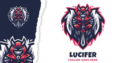 Lucifer Logo Template, Logos ft. logo & vector - Envato Elements