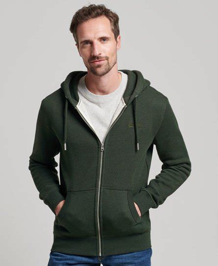 Felpa Con Zip E Cappuccio CODE Tech Da Uomo Superdry