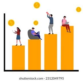 Business Development Plan Improvement Teamwork Help Stock Vector