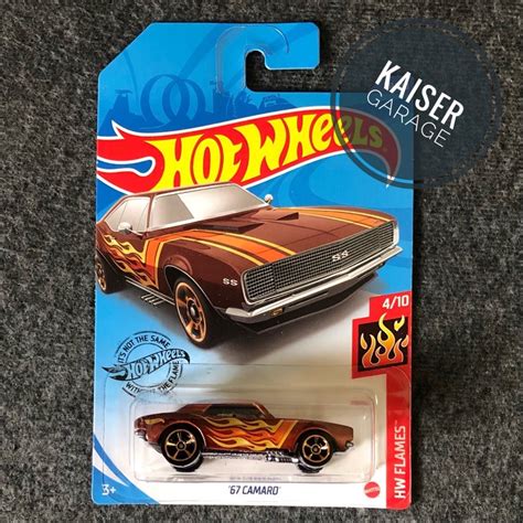 Hot Wheels 67 Camaro HW Flames Shopee Malaysia