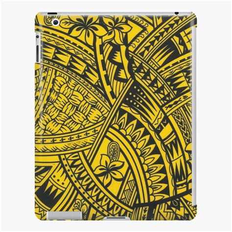 Traditional Hawaiian Tattoo Pattern Ipad Case Skin For Sale By