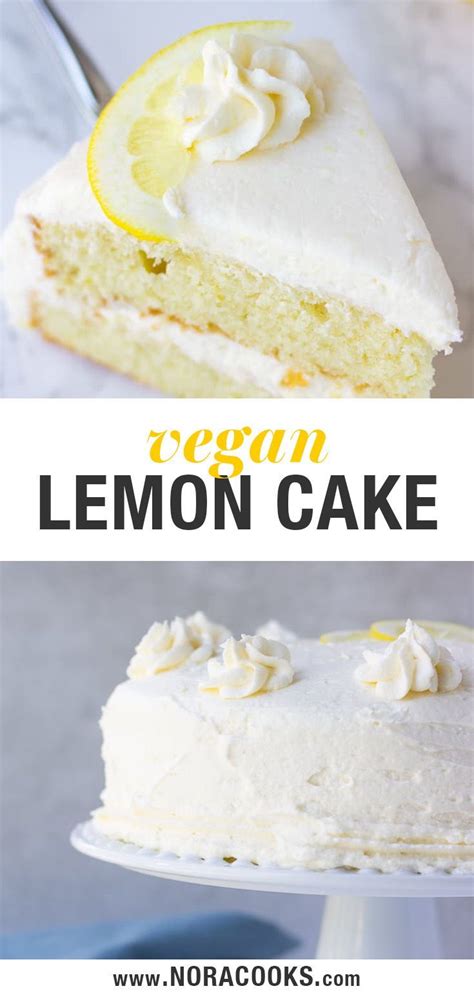 Vegan Lemon Cake Artofit