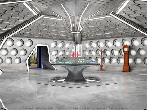 Classic Tardis Interior Wallpaper