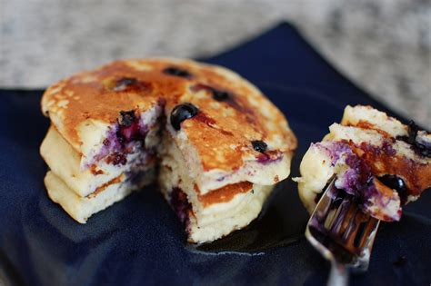 homemade instant pancake mix  blueberry pancakes beantown baker