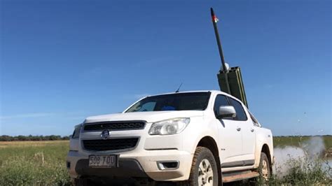 Australian Company Black Sky Aerospace Test Fires Ute Mounted Missile