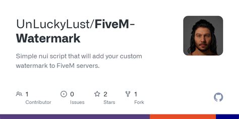 GitHub UnLuckyLust FiveM Watermark Simple Nui Script That Will Add