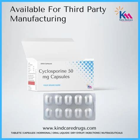 CYCLOSPORINE 50 MG CAPSULES at ₹ 507/box | Cyclosporine Capsule in ...