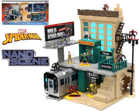 Daily Bugle Diorama Simba Nano Scene Marvel Spider Man