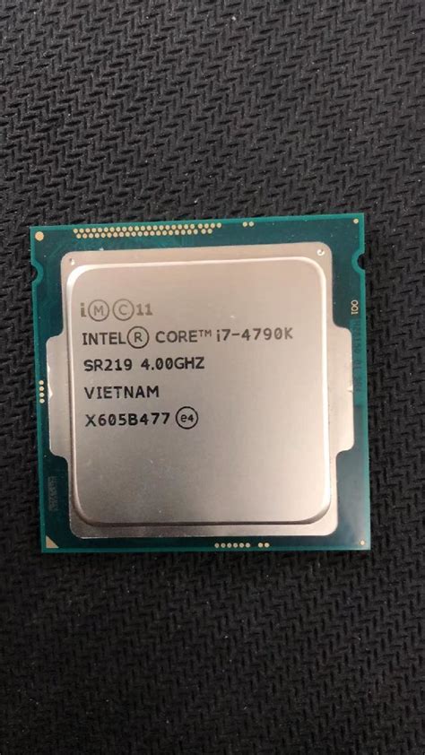 Cpu インテル Intel Core I7 4790k プロセッサー 動作未確認 ジャンク品 6538core I7｜売買された