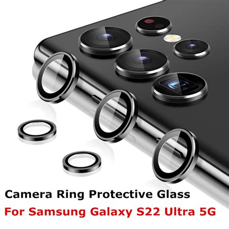 3D Curved Camera Lens Protector Metal Eagle Eye Tempered Glass Screen