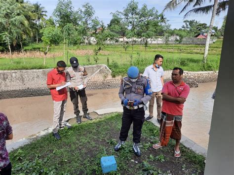 Warga Desa Digegerkan Dengan Penemuan Orok Bayi Di Saluran Irigasi