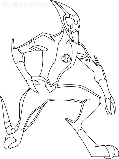 Ben 10 Xlr8 Coloring Pages Clip Art Library Porn Sex Picture