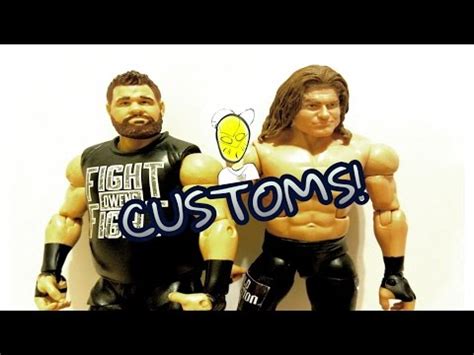 WWE CUSTOM ELITE DOLPH ZIGGLER And Fix Up KEVIN OWENS FIGURES YouTube