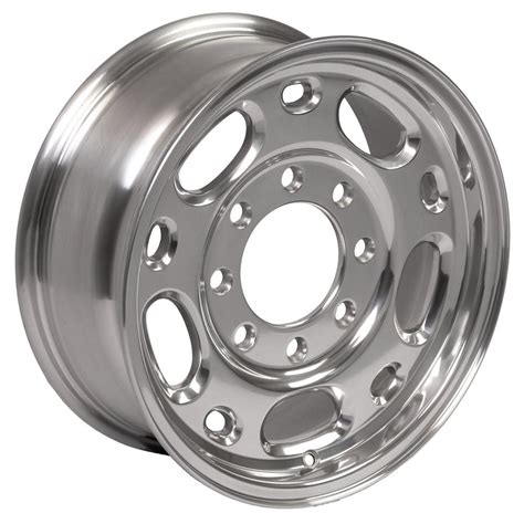 16x65 Rim Fits Hd Gm Trucks 8 Lug 25003500 Polished Wheel 5079 Ebay