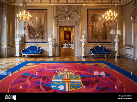 Denmark, Zealand, Copenhagen, Christiansborg Palace, interior Stock ...