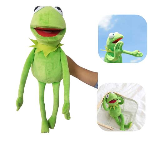 Buy Kermit Frog Puppets Plush Toy Hand Puppets Sesame Street The Muppet