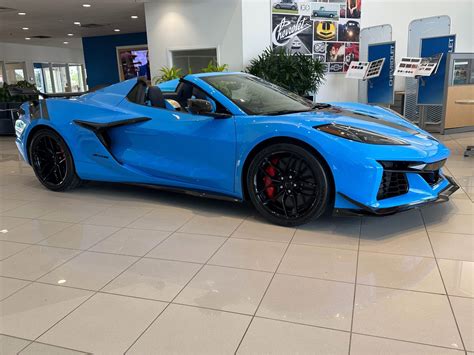2025 Corvette Z06 Conv 3LZ Rapid Blue Supercharged Ultimate Performance